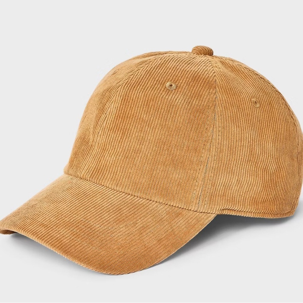 Target Men's Baseball Corduroy Tan Cap